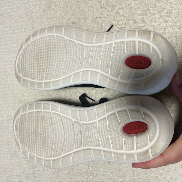 Crocs LiteRide Pacer Women’s Size 11 Black Sneakers Comfort Shoes - Picture 5 of 8